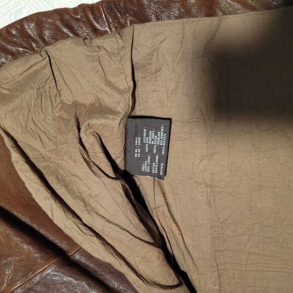 Andrew Marc Leather Jacket - Picture 3 of 7